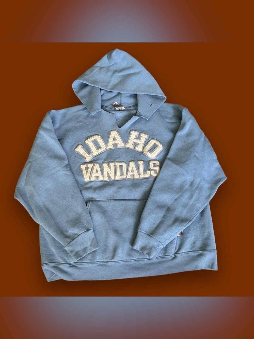 Russell Athletic Light Blue Idaho Vandals Pullover Hoodie
